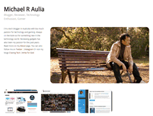 Tablet Screenshot of michaelaulia.com